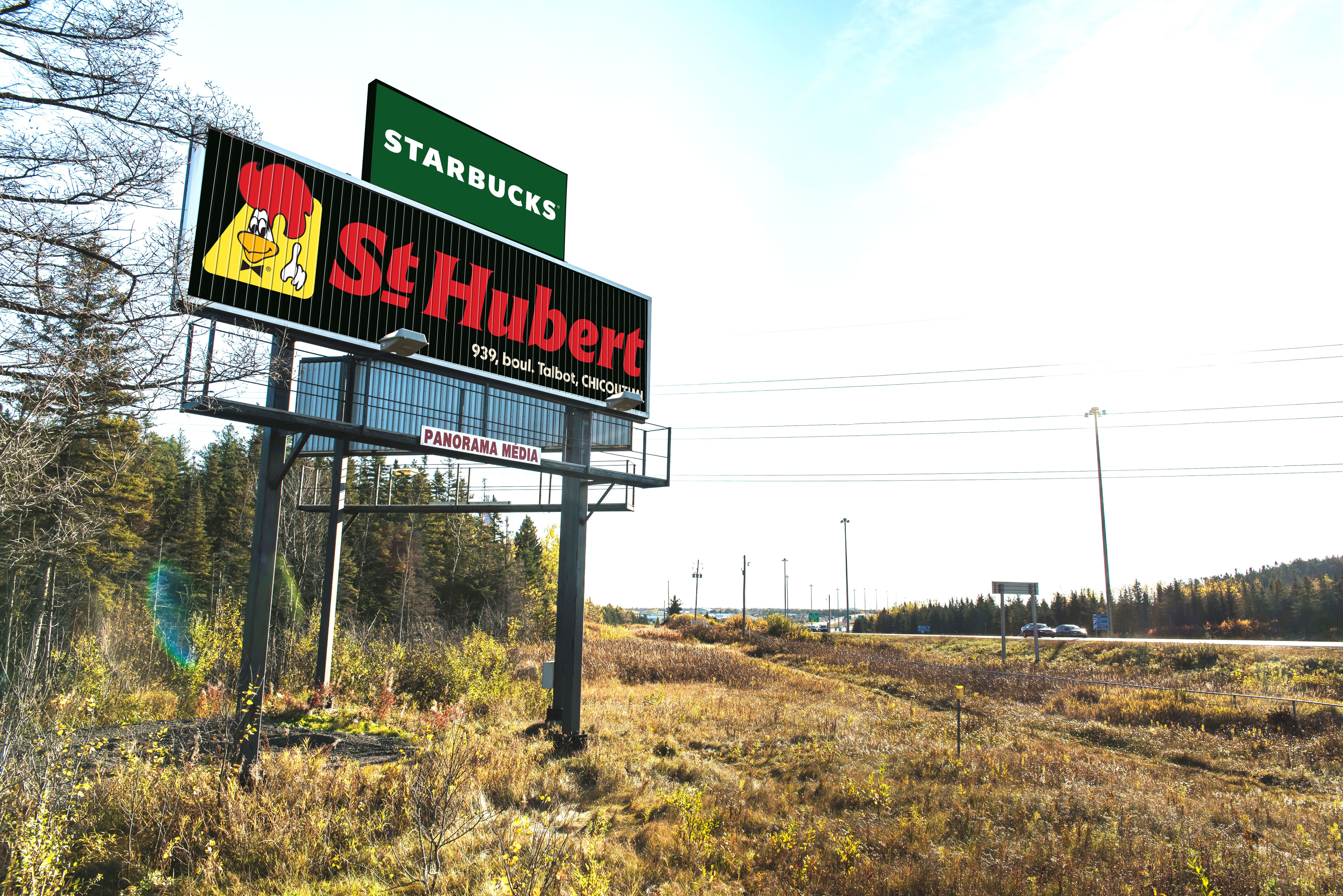 CH2T3081 Autoroute 70, 400 m AED sortie 45 (St-Paul) CN, F/O - Panorama Média