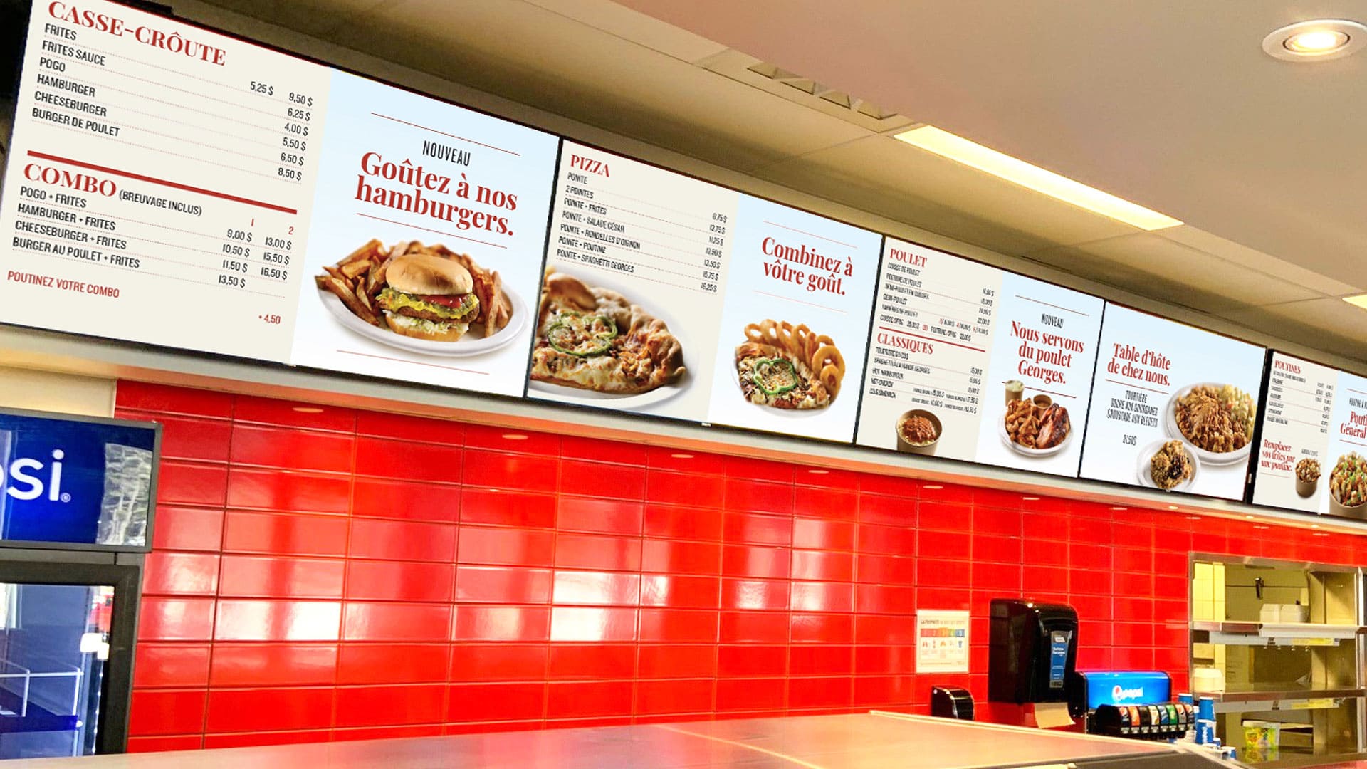 Création de menu sur téléviseurs. - Panorama Média
